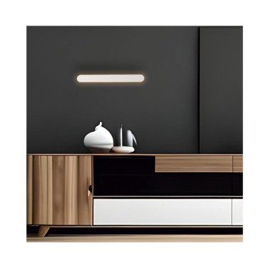 Aplique Led Líneas Blanco Orientable