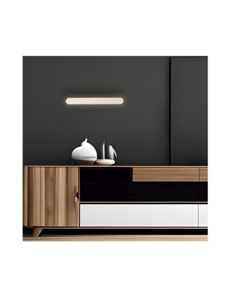 Aplique Led Líneas Blanco Orientable