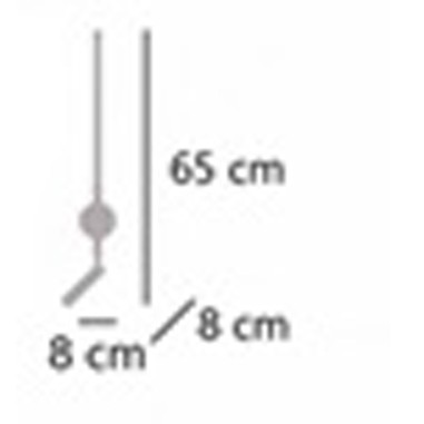 Aplique Led Negro Doble Interruptor...