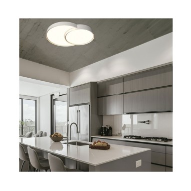 Plafón Led Salón Blanco Intensidad...