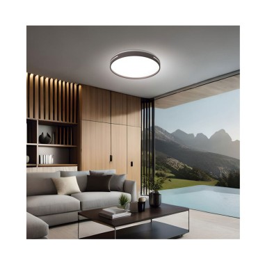 Plafón Led Salón Café con Selector de...