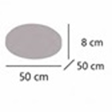 Plafón Led Negro 50 CM con Selector...