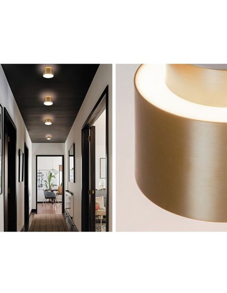 Plafón de Techo Latón Led 16W