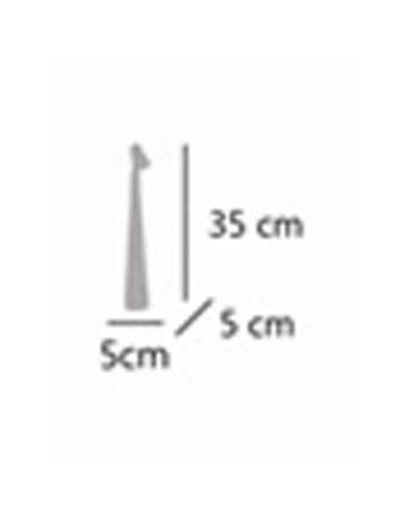 Lámpara de Mesa Negra Batería Recargable