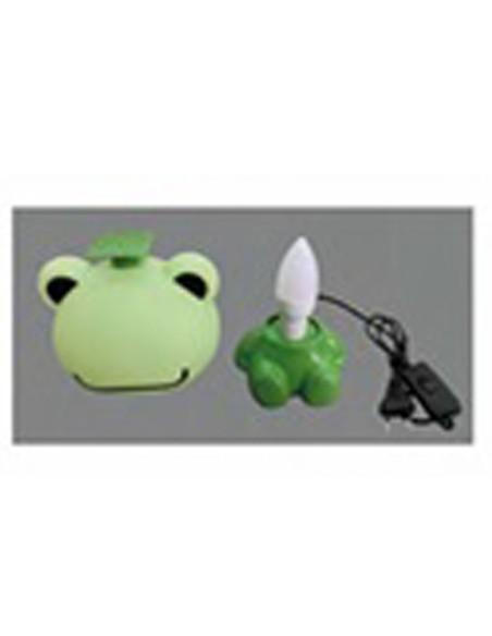 Lámpara Dormitorio Juveniles Ranita Verde