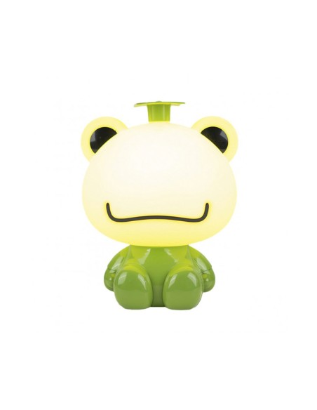 Lámpara de mesa infantil ranita verde