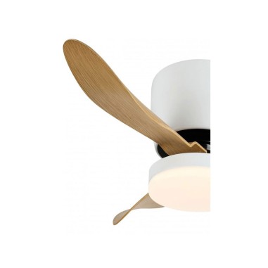 Ventilador Plafón Pequeño Blanco...