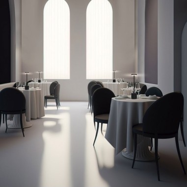 Lámpara de mesa portátil negra