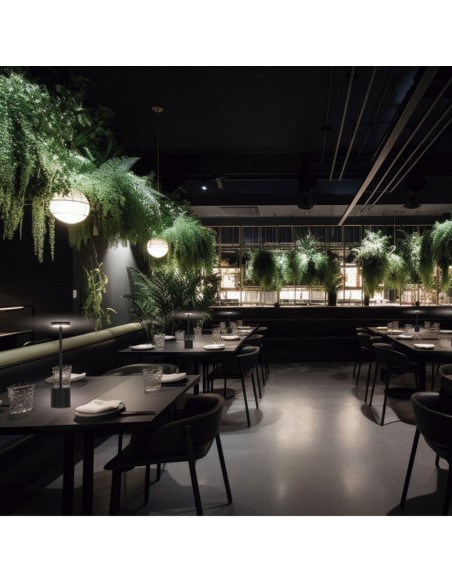 Lámpara portátil con regulador de intensidad