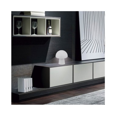 Lámpara Sobremesa Seta Blanco