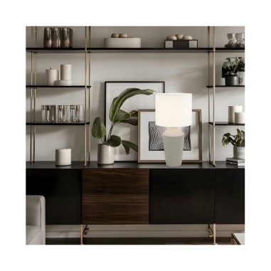 Lámpara para Mesa Cerámica Topo