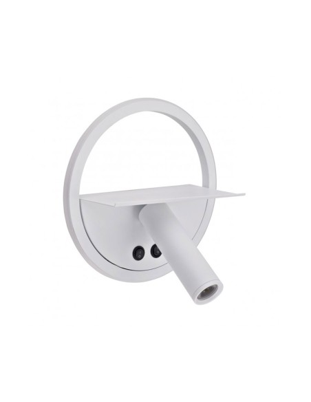 Aplique de diseño blanco con bandeja