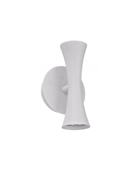 Aplique moderno blanco luz 2 direcciones