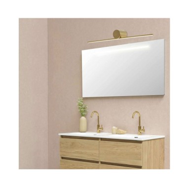 Apliques para Espejos Dorados Led Apliques para Espejos Dorados Led