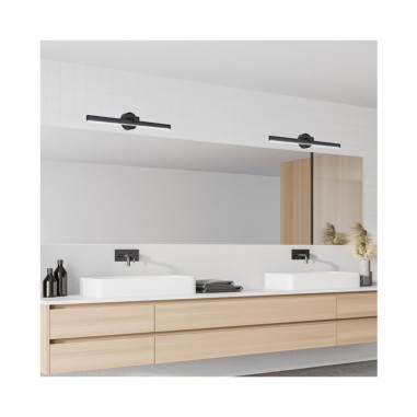 Apliques para Encima de Espejos Negro