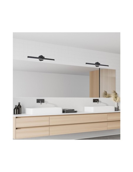 Apliques para Encima de Espejos Negro