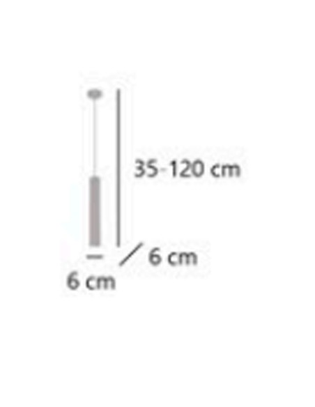 Lámpara Isla cocina negra