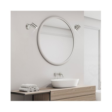 Foco Orientable y Articulable Níquel...