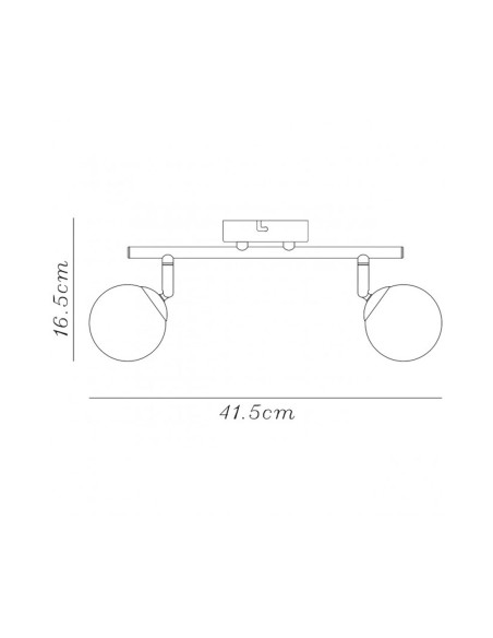 Salón Plafón Dorado Satinado