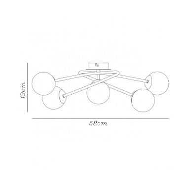 Ofertas en Plafones Dorados con Tulipas