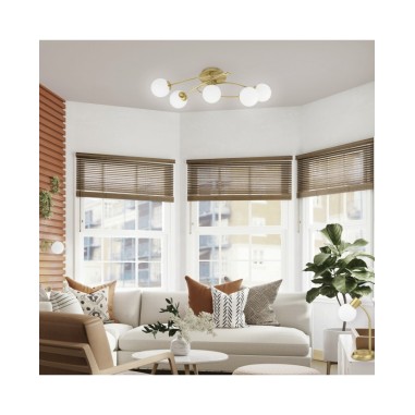 Ofertas en Plafones Dorados con Tulipas