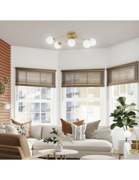 Ofertas en Plafones Dorados con Tulipas