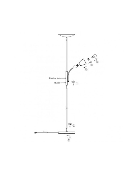 Outlet Lámparas de Suelo