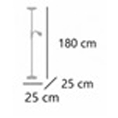 Lámparas de Suelo Cuero con Lector...