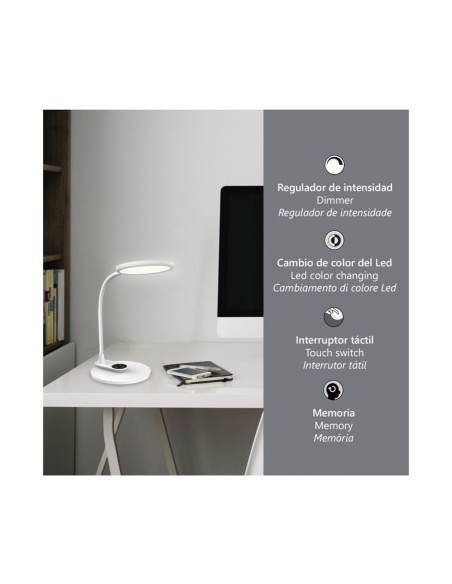 Escritorio Flexo y Aplique a la Vez