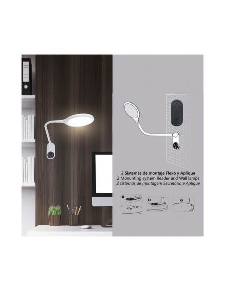 Escritorio Flexo y Aplique a la Vez