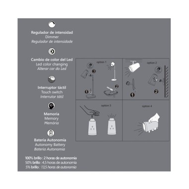 Venta Flexos Multifunción 4 en 1