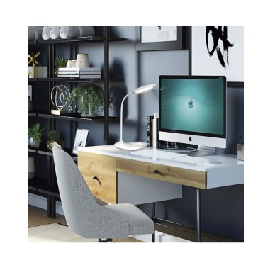 Flexos Despacho Blanco con Luz regulable