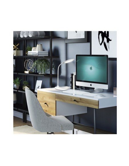 Flexos Despacho Blanco con Luz regulable