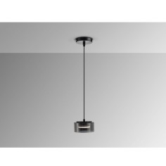 Olaia lámpara barata negro smoke