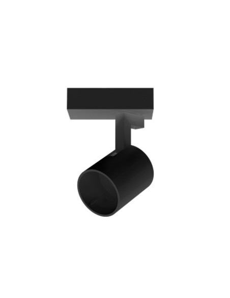 Foco barato cilindro negro