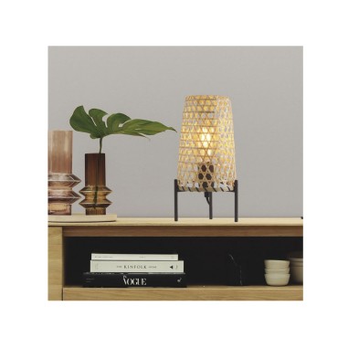 Lámparas de Mesa Bambú Barata