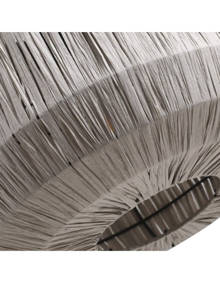 Lámpara Colgante Papel y Metal