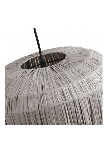 Lámpara Colgante Papel y Metal