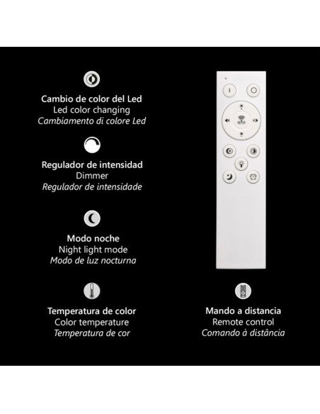 Plafón Diseño Led Doble Cuadrado