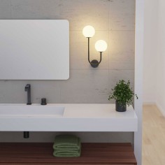 Aplique para Baño con Doble...