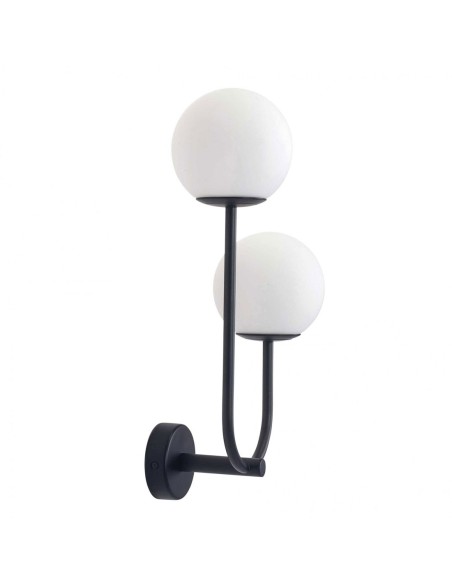 Aplique para Baño con Doble Tulipa