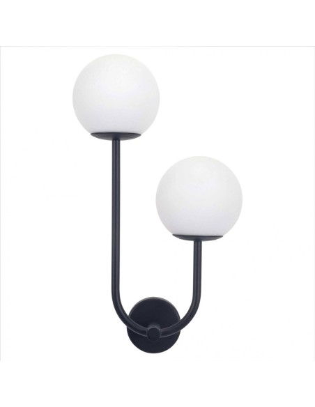 Aplique para Baño con Doble Tulipa