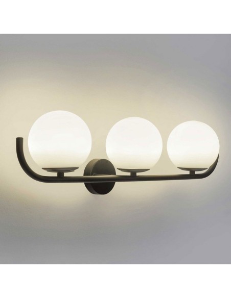 Aplique triple luz para baño