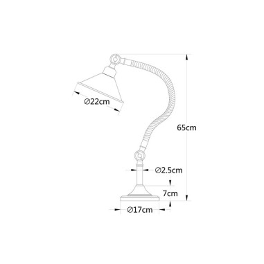 Luminaria de Mesa Vintage