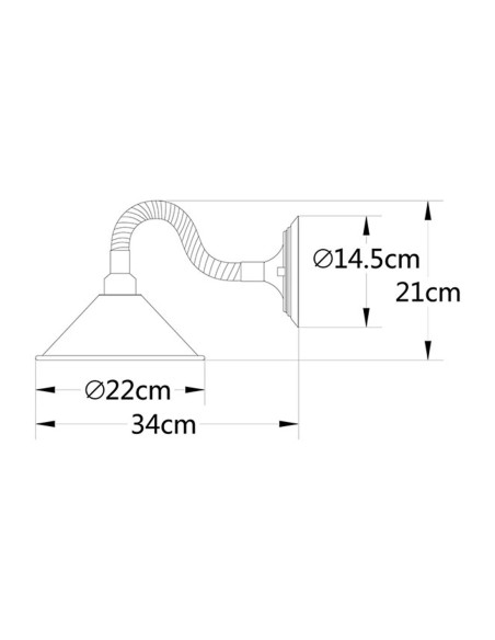 Iluminación Dormitorio Vintage