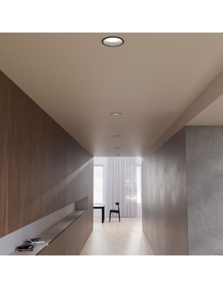 Downlight Led Encastrable Luz Cálida Blanco o Negro