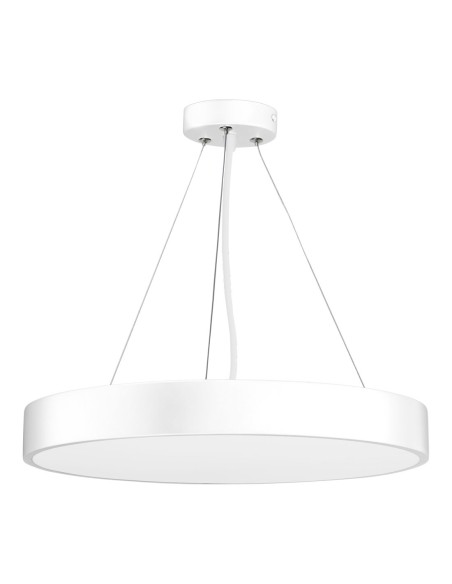 Lámpara colgante led 60 cm blanca