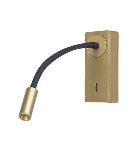 Aplique led para cabecero dorado barato