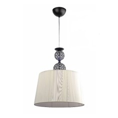 Lámpara Pantalla Hilo Beige...