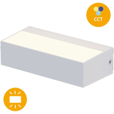 Aplique blanco luz bidireccional CCT